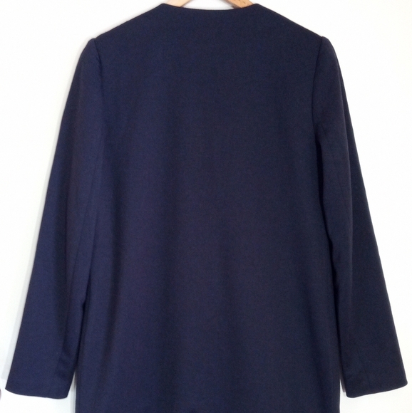 Katherine Barclay longline open front blazer women's size medium - Picture 7 of 7